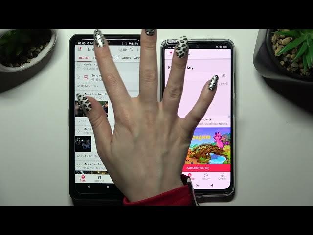 Video thumbnail for How to Transfer Files from CAT S75 to an Android Device? - Send Anywhere App
