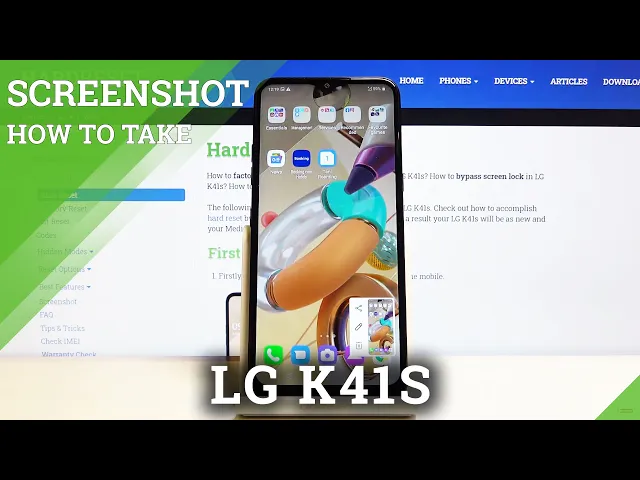 Video thumbnail for How to Capture Screen in LG K41s – Available Methods of Taking Screenshot