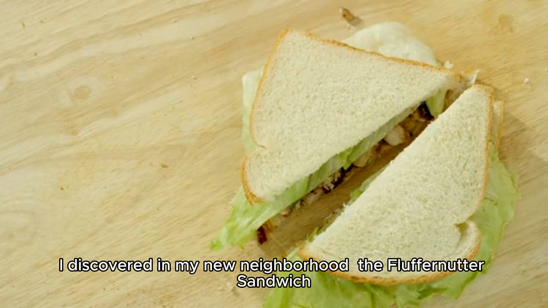 'Video thumbnail for Fluffernutter Sandwich recipe'