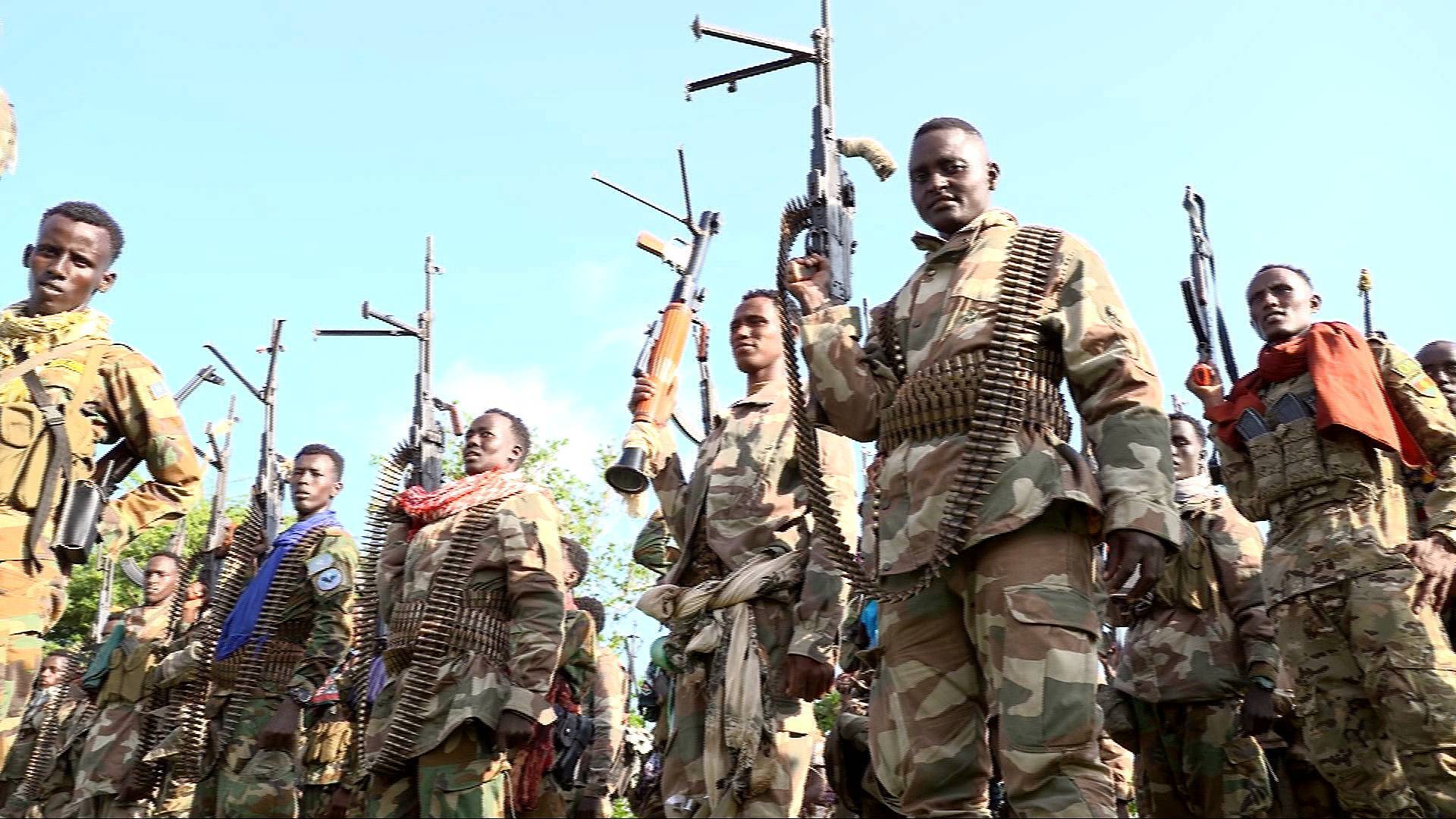 Video thumbnail for Somali army advances in Lower Shabelle and steps up efforts to rebuild community trust