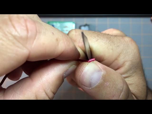 Video thumbnail for How to Strip Wire Using a Pocket Knife Blade