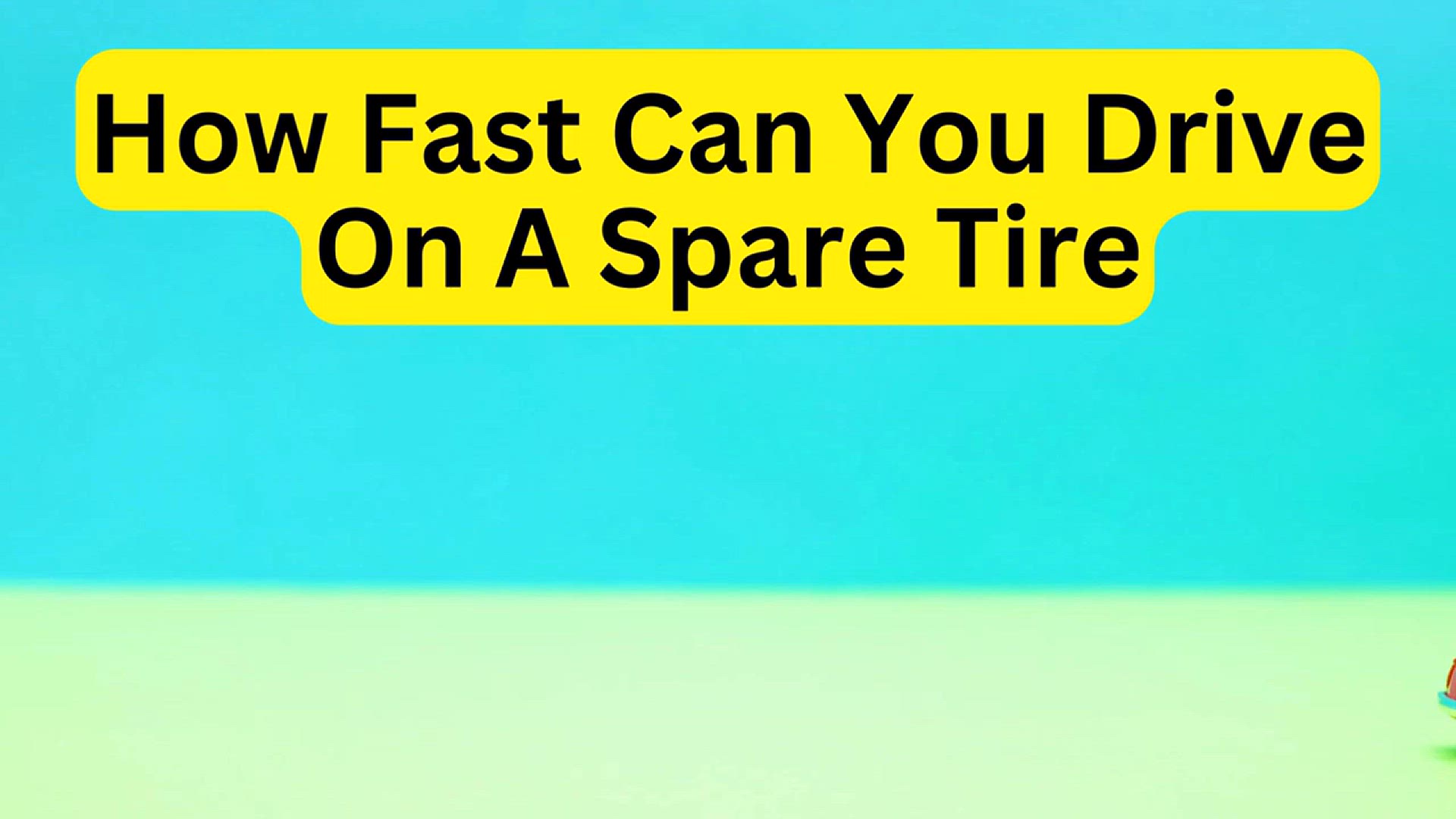 'Video thumbnail for How Fast Can You Drive On A Spare Tire'