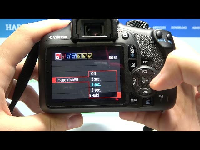 Video thumbnail for How to Turn On Image Review on CANON EOS 1300D - Switch Between Images on Canon Rebel Camera.