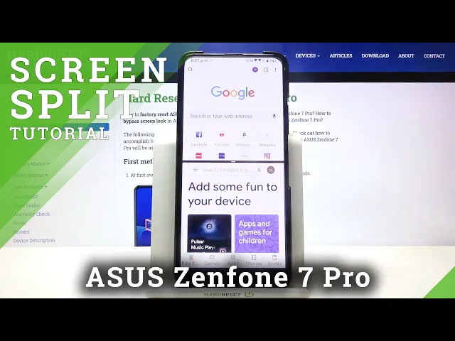 Video thumbnail for How to Use Split Screen in ASUS Zenfone 7 Pro - Open Two Apps on Display