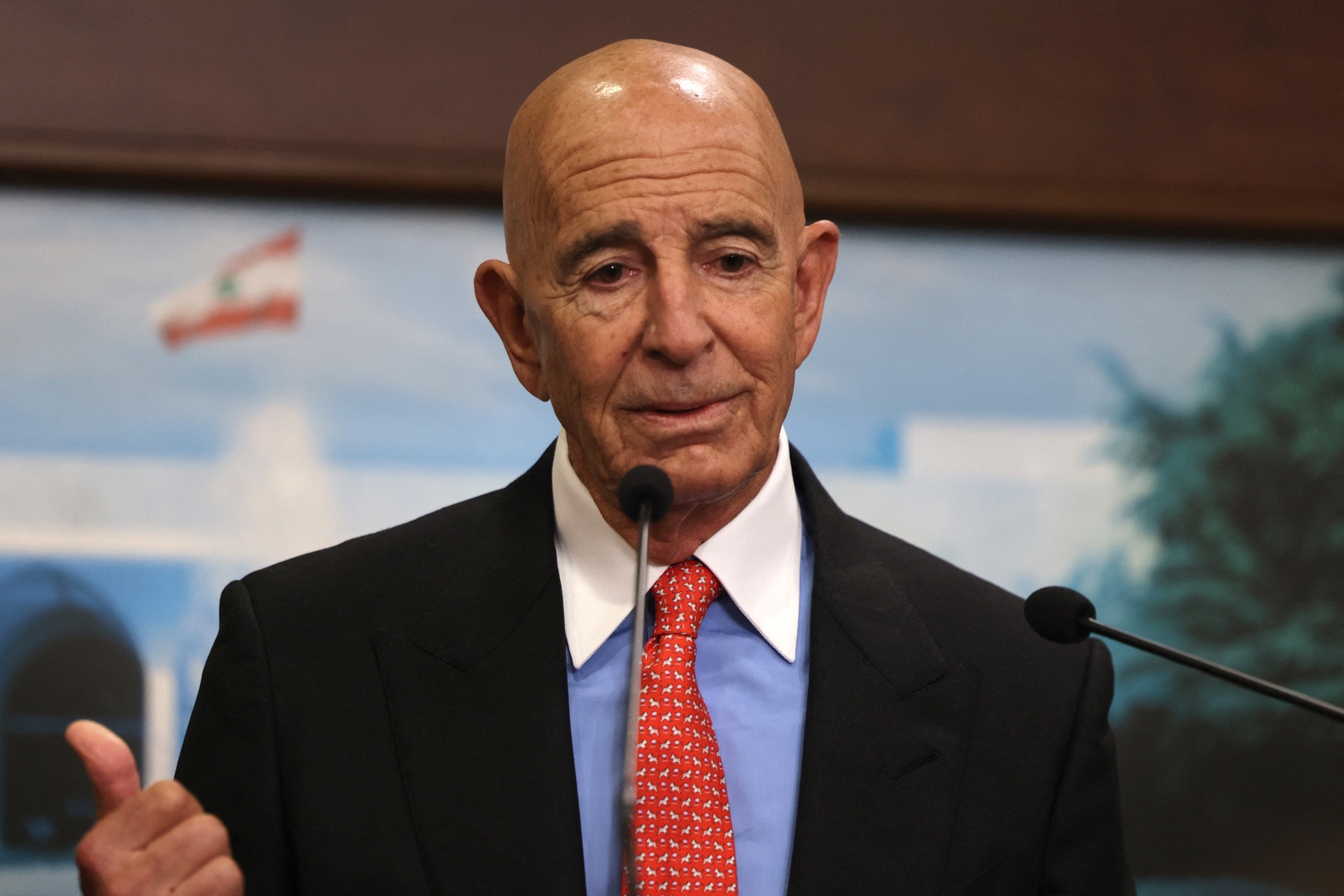'Video thumbnail for US envoy tells Arab journalists in Lebanon to ‘be civilised’ and not ‘animalistic’'