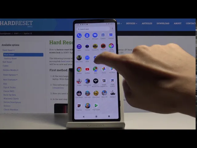 Video thumbnail for How to Locate IMEI & Serial Number in SONY Xperia 1 II – IMEI Status