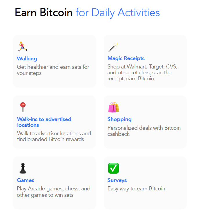 'Video thumbnail for Earn Bitcoin While Walking: Smilesbitcoin.com Rewards Your Steps'