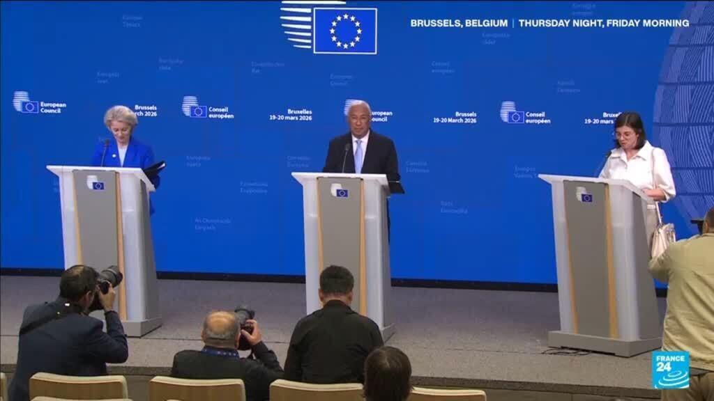 Video thumbnail for EU eyes energy tax cuts to counter impact of Iran war