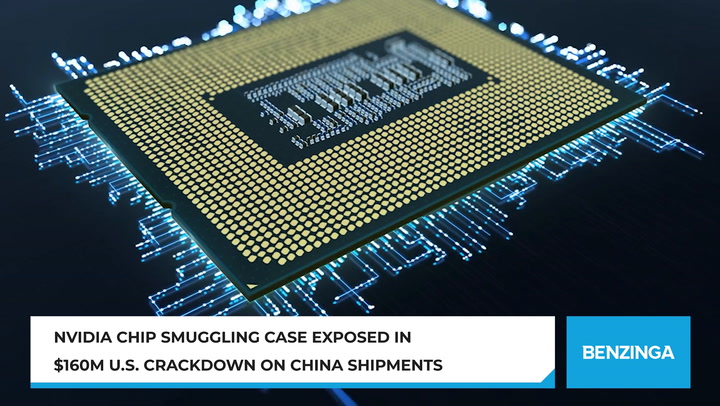 Video thumbnail for Nvidia Chip Smuggling Case Exposed In $160M U.S. Crackdown On China Shipments