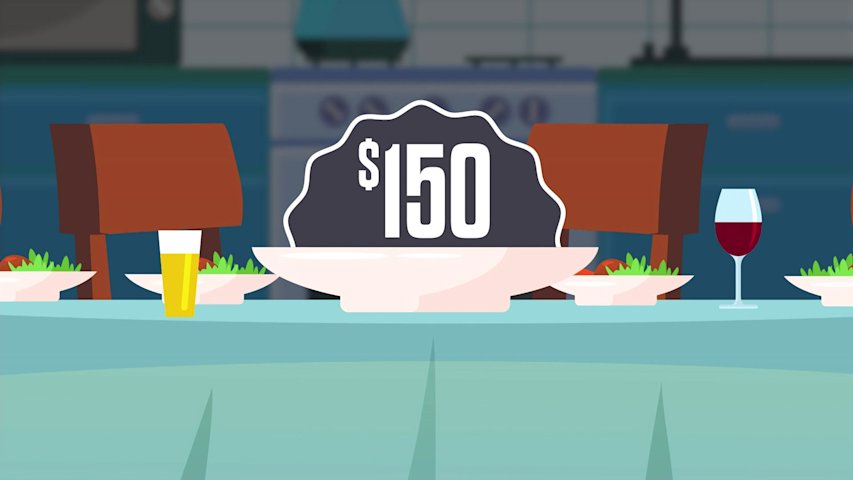 Video thumbnail for The Cost Of: Dinner
