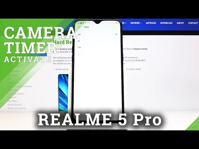 Video thumbnail for How to Use a Camera Countdown on Realme 5 Pro –  Set Camera Timer