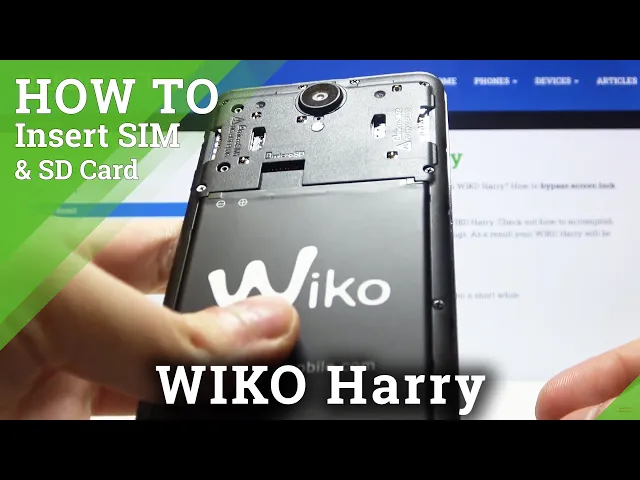 Video thumbnail for WIKO Harry – Insert SIM & SD Cards