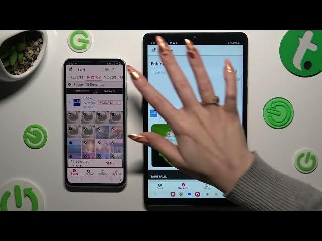 Video thumbnail for Transfer Files from SAMSUNG Device to SAMSUNG GALAXY TAB A9 Using Send Anywhere