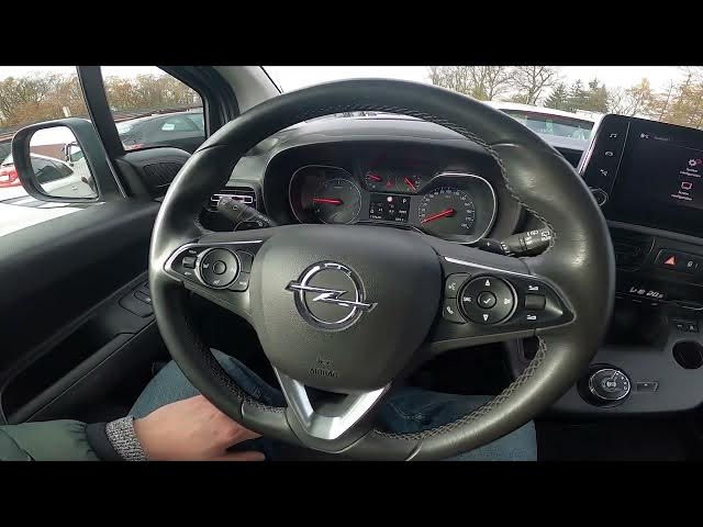 Video thumbnail for How to Enable or Disable Dipped Beam in Opel Combo E ( 2018 – now ) | Turn Headlights Off