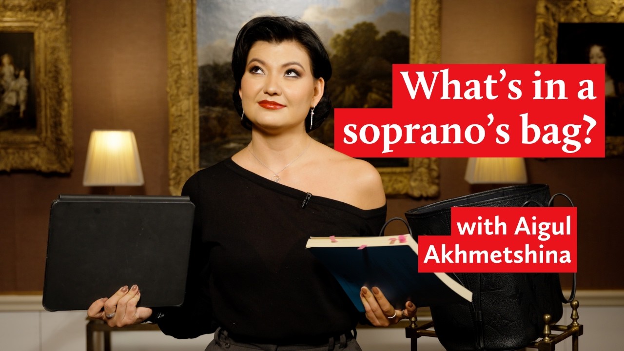 Video thumbnail for What's in a professional opera singer's bag? | Classic FM