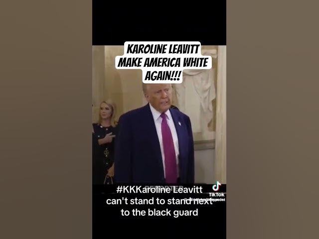 Video thumbnail for Karoline Leavitt is racist!! #shortsvideo #politics #trump #short #shortsfeed