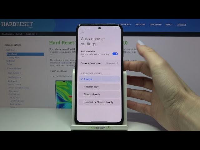 Video thumbnail for How to Enable Auto Answer on XIAOMI Redmi Note 10 – Auto Answer Incoming Calls