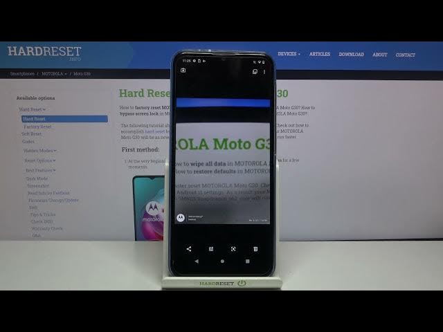 Video thumbnail for How to Personalize Watermark Function in Motorola Moto G30 – Manage Camera Watermark