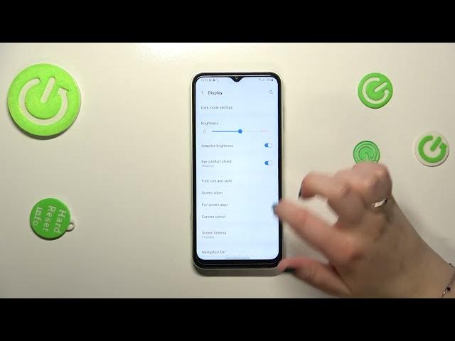 Video thumbnail for Eye Comfort Mode on SAMSUNG Galaxy M14 - Manage Display Settings