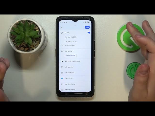Video thumbnail for Use Google Calendar & Create Events - Add Events Plan on CAT S53