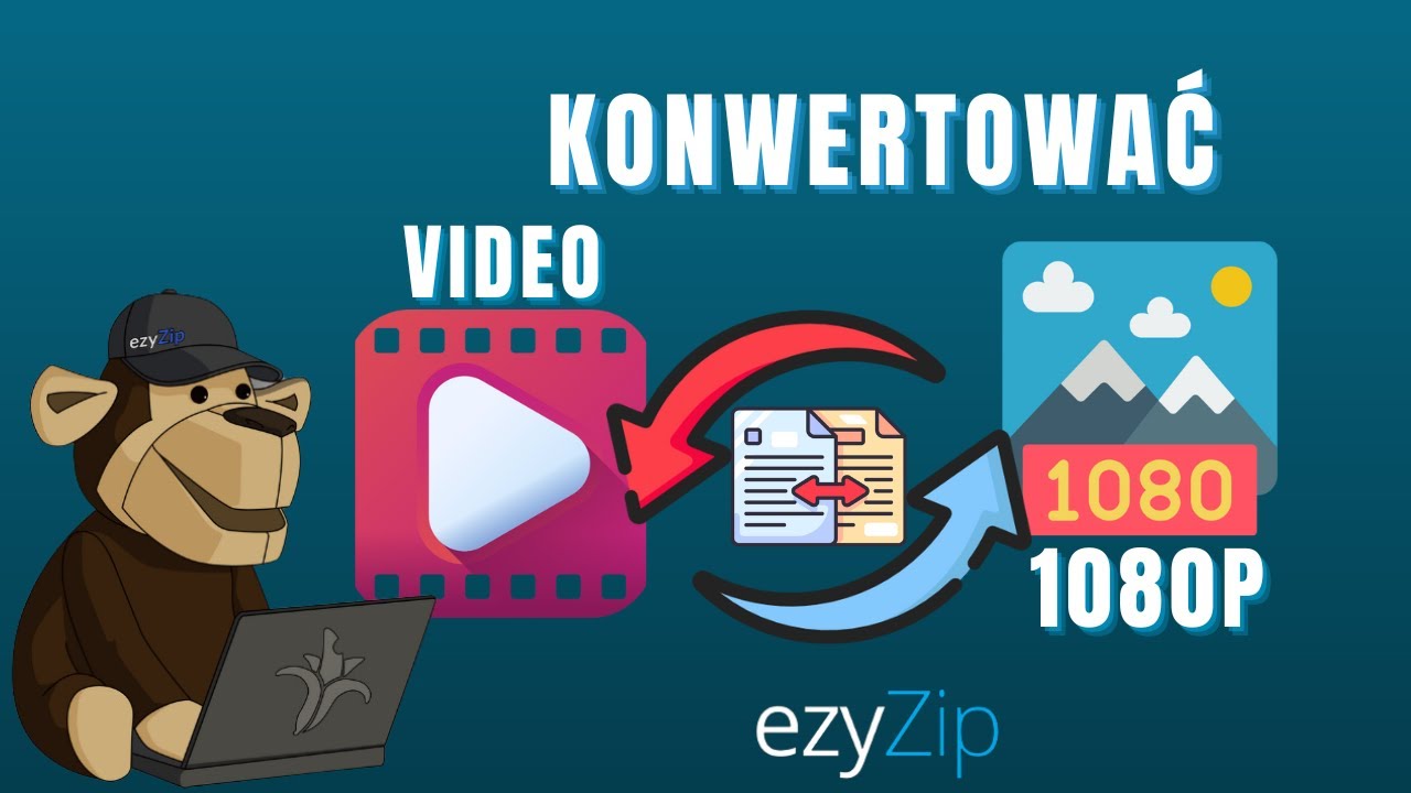 Video thumbnail for 🎬 Jak konwertować wideo do rozdzielczości 1080p online za darmo | Bez instalacji oprogramowania