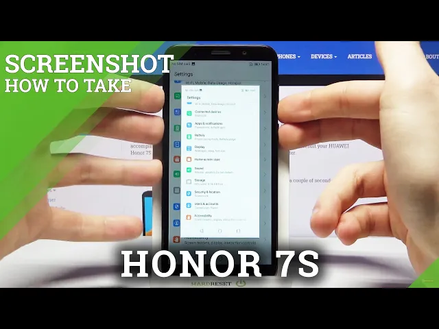 Video thumbnail for How to Take Screenshot on HONOR 7S - Capture Screen Methods