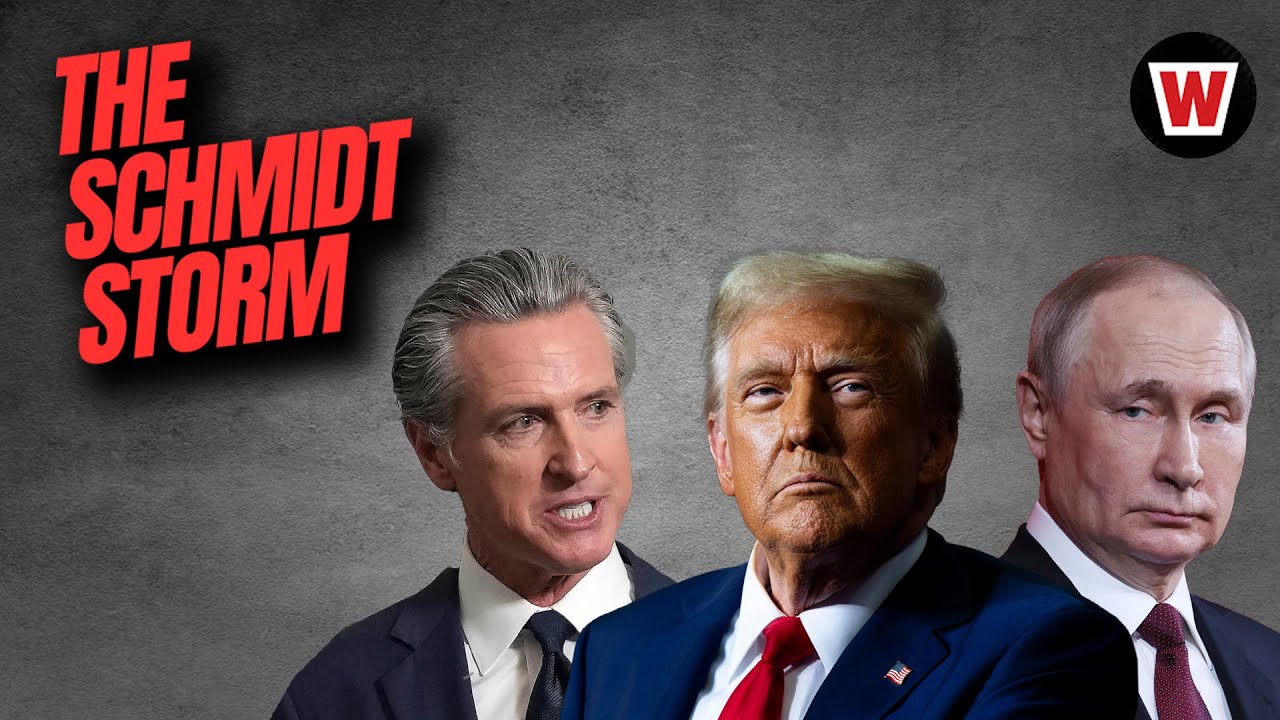 Video thumbnail for DC Seized, Newsom Strikes & Putin Summit | The Schmidt Storm