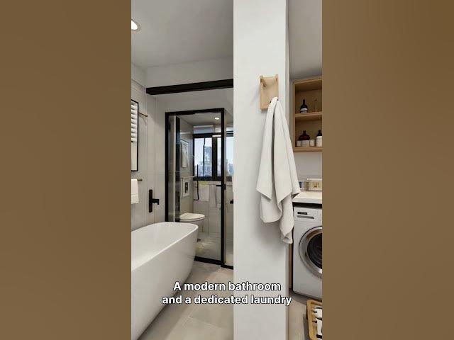 Video thumbnail for 3 Bedroom Small Modern House Design | 3D Architectural Walkthrough  #home #tinyhouse #interiordesign