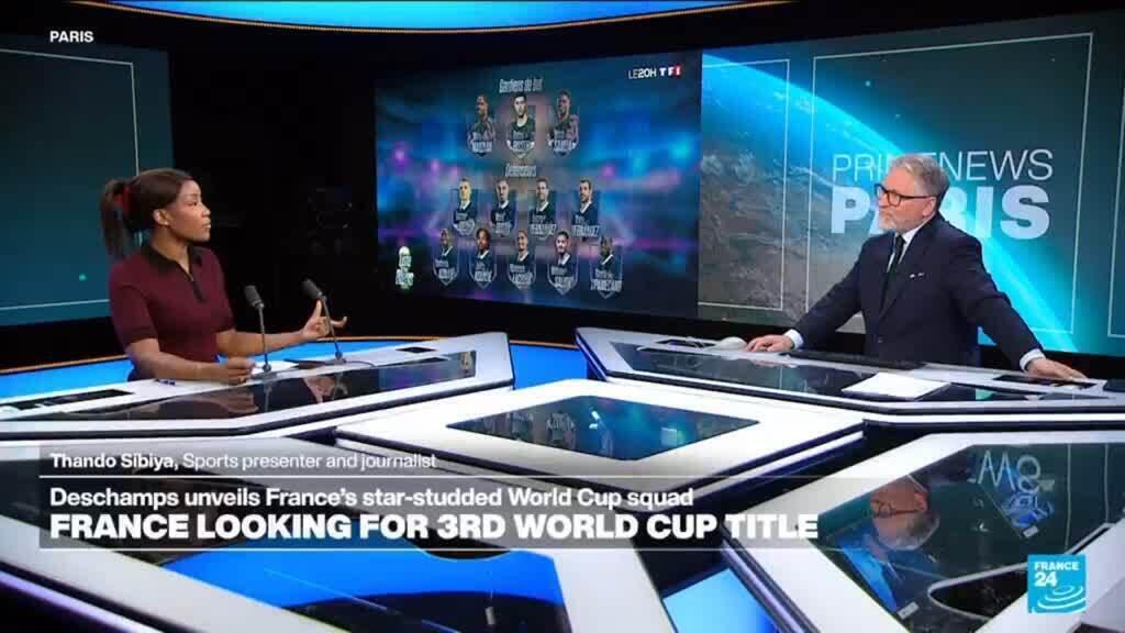 Video thumbnail for Mbappe, Dembele head up France squad for 2026 World Cup