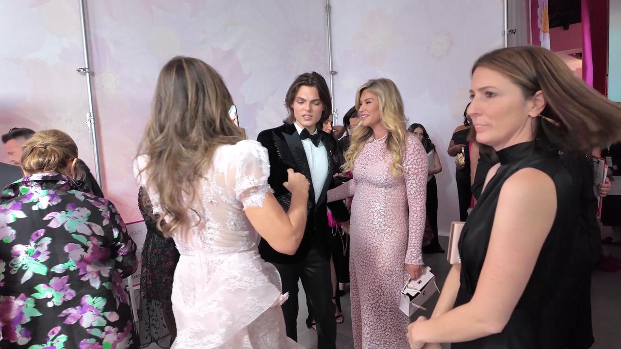 Video thumbnail for NY: 2026 Breast Cancer Research Foundation Hot Pink Party - Arrivals� 11.