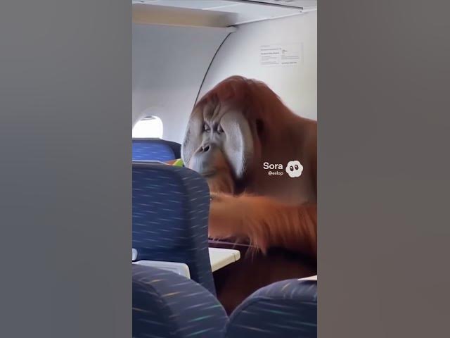 Video thumbnail for Lady loses it on flight
