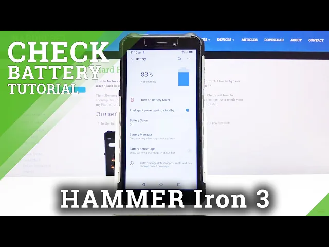 Video thumbnail for How to Check Battery Percentage in Hammer Iron 3 – Show Battery Info
