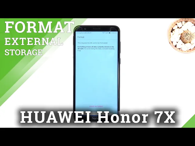 Video thumbnail for How to Format SD Card on HUAWEI Honor 7X