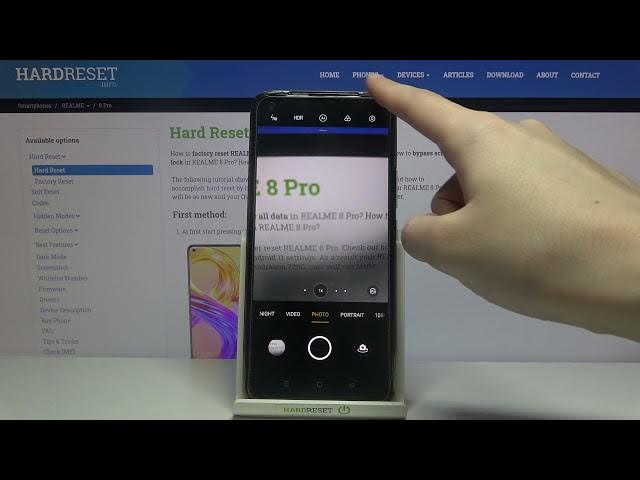 Video thumbnail for How to Enable/Disable Camera Shutter Sound in Realme 8 Pro – Camera Sound Settings