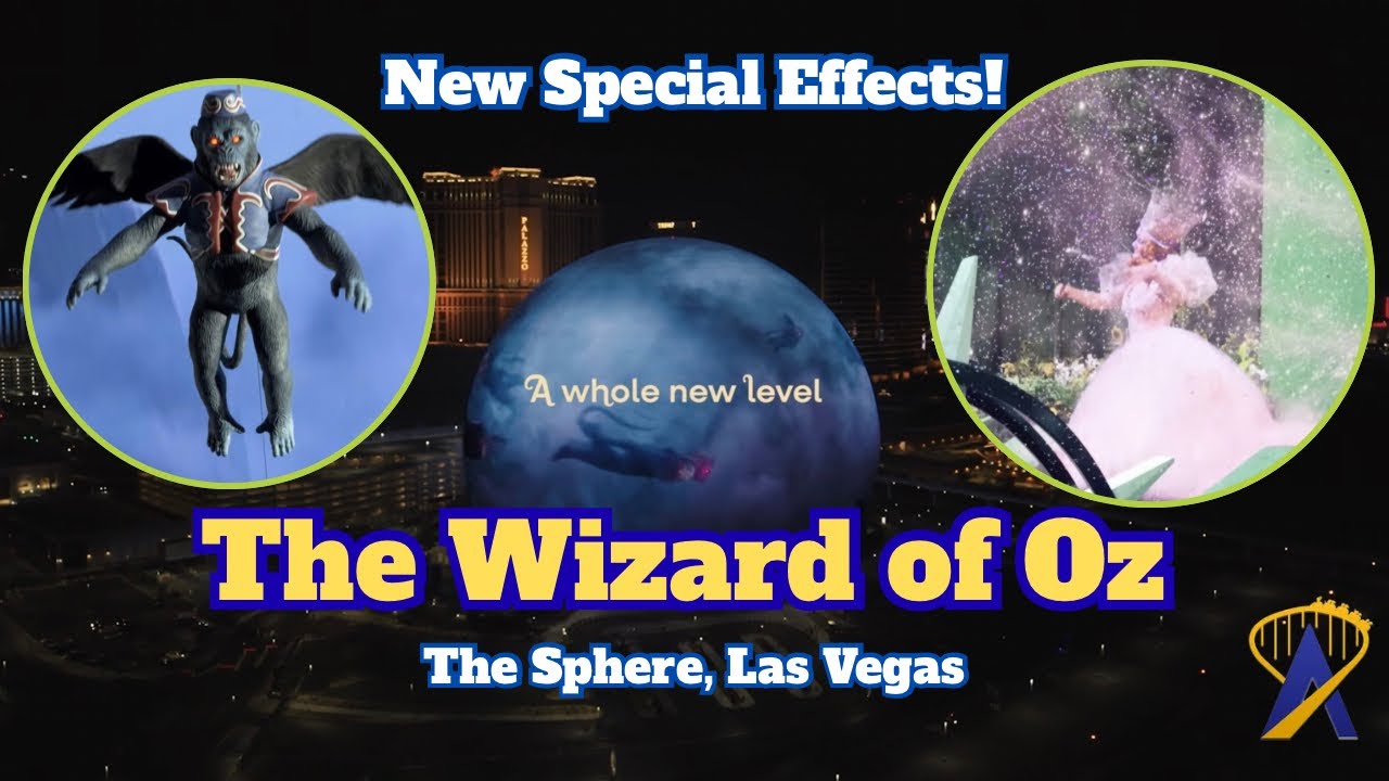 Video thumbnail for The Wizard of Oz at Sphere Debuts Enhanced 4D Effects