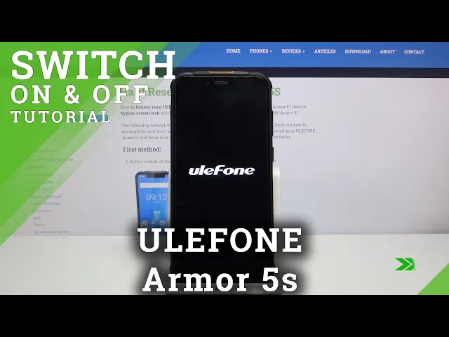 Video thumbnail for How to Power On Ulefone Armor 5S – Switch On