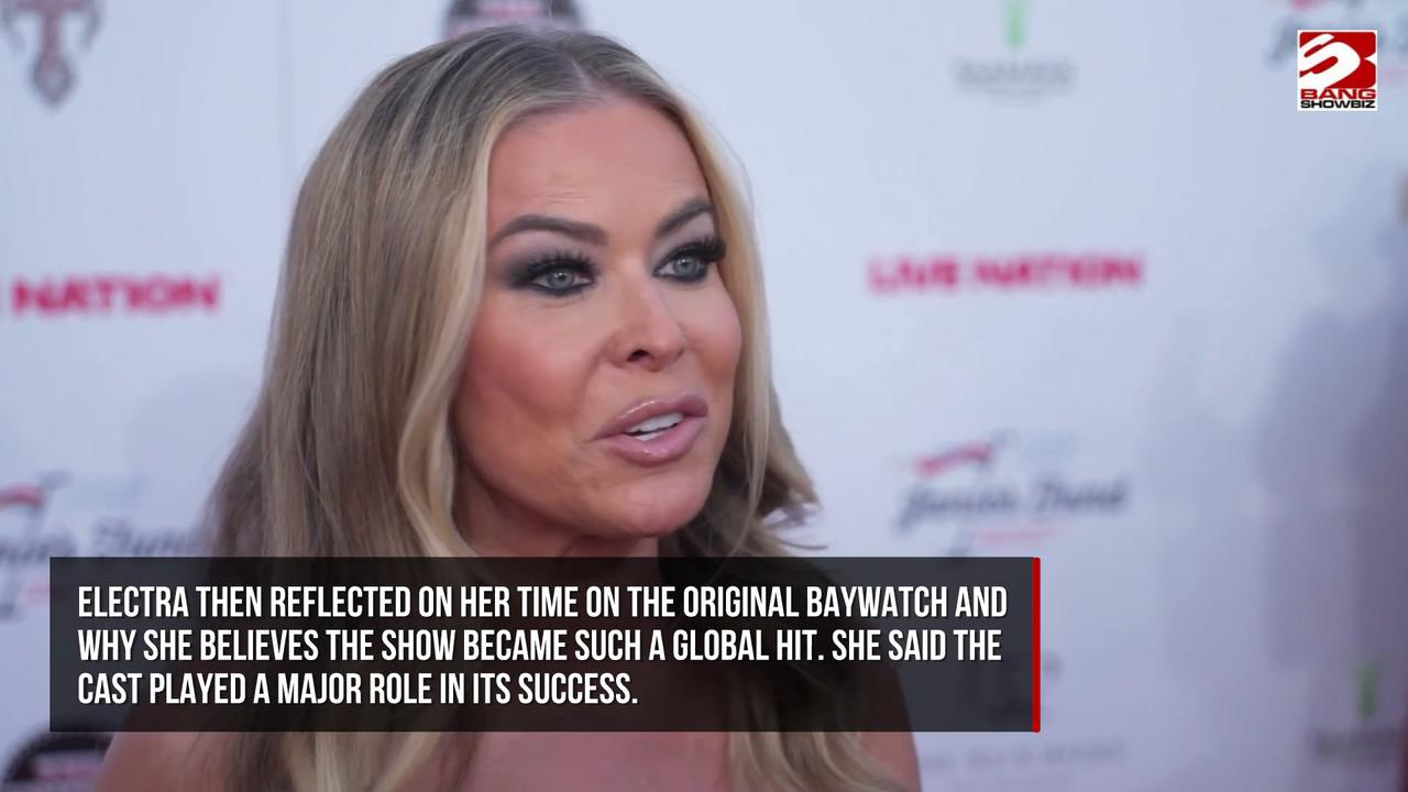 Video thumbnail for Carmen Electra suggests a way she could return for the upcoming Baywatch reboot