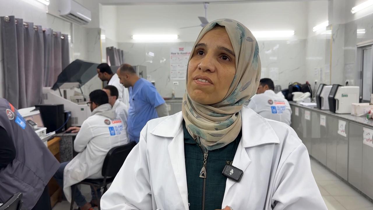 Video thumbnail for Gaza health crisis deepens as 86% of lab supplies exhausted.