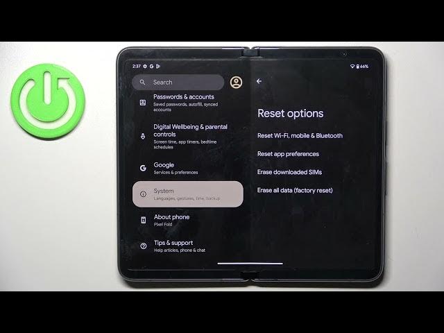 Video thumbnail for How to Reset All Data on Google Pixel Fold?