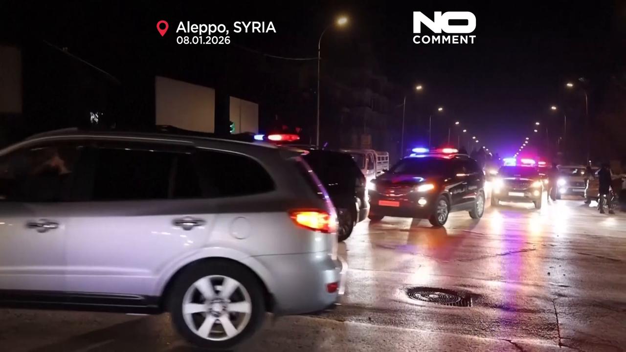 Video thumbnail for Aleppo faces new displacement amid Syrian forces and SDF clashes