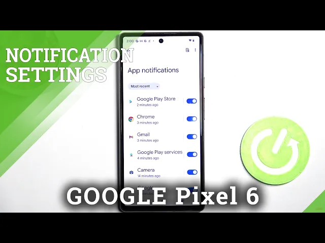 Video thumbnail for How to Turn On/Off App Notifications on GOOGLE Pixel 6 – Manage Notifications