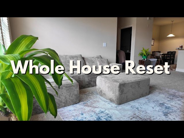 Video thumbnail for 1 Hour Whole House Clean With Me + How to Cultivate a Peaceful Home