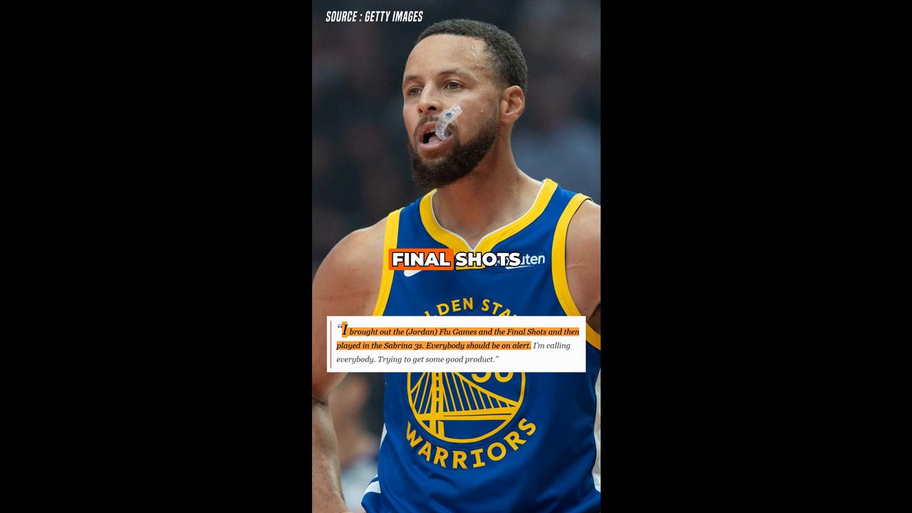 Video thumbnail for Steph Curry Puts Sneaker Brands on Notice with His Recent Selections