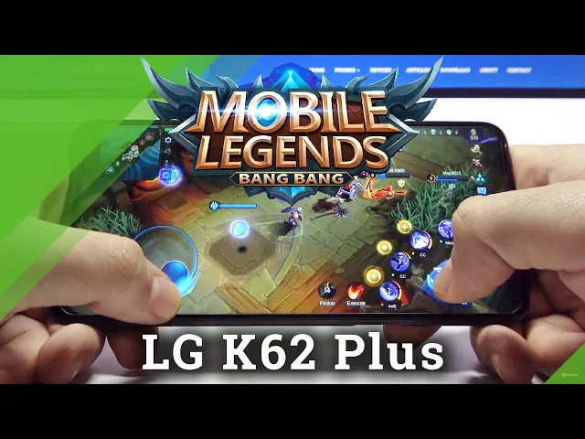 Video thumbnail for LG K62 Plus - Mobile Legends Game & Settings Review