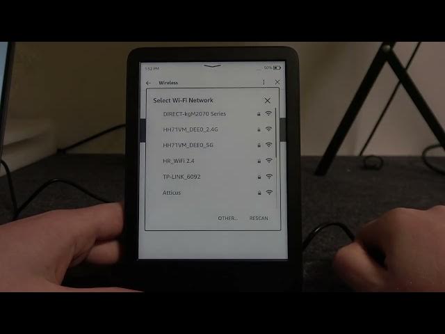 Video thumbnail for How to Connect WiFi on AMAZON Kindle Touch 11 | Kindle Setup Guide