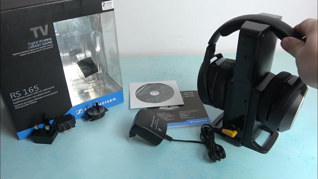 Video thumbnail for How to Change Rechargeable Batteries in Your Sennheiser RS 165 Headphones
