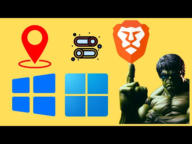 'Video thumbnail for How to Allow or Block Location Permissions in Brave Browser on Windows 11 or 10 | GearUpWindows'