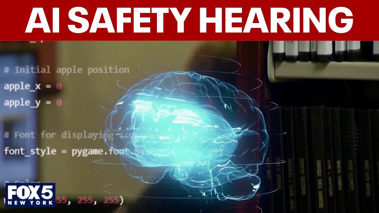 Video thumbnail for Tech giants to testify on AI safety in NYC Council hearing
