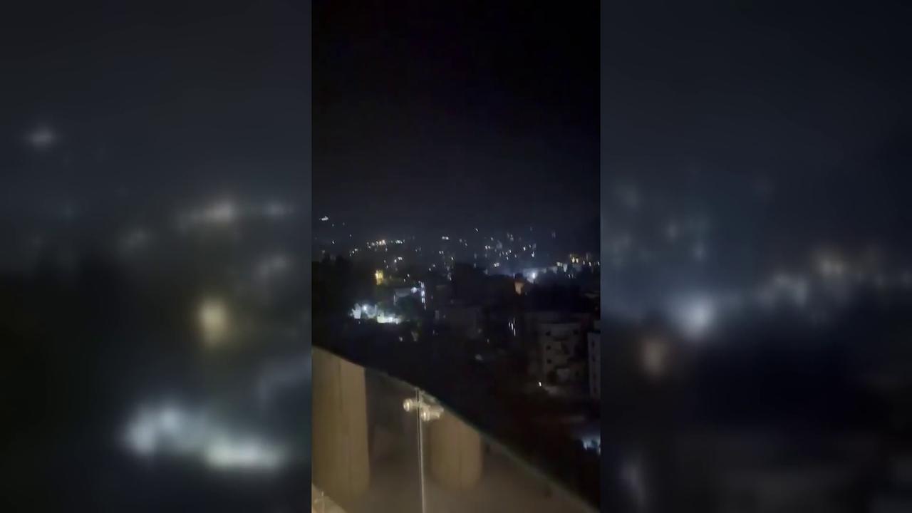 Video thumbnail for Lebanon: Heavy Israeli Shelling Continues Overnight in Southern Lebanon.