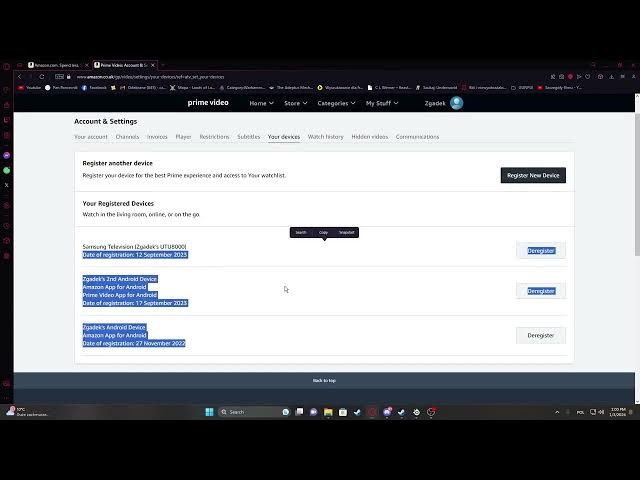 Video thumbnail for How To Logout Logged In Devices on Amazon Prime Video in 2024